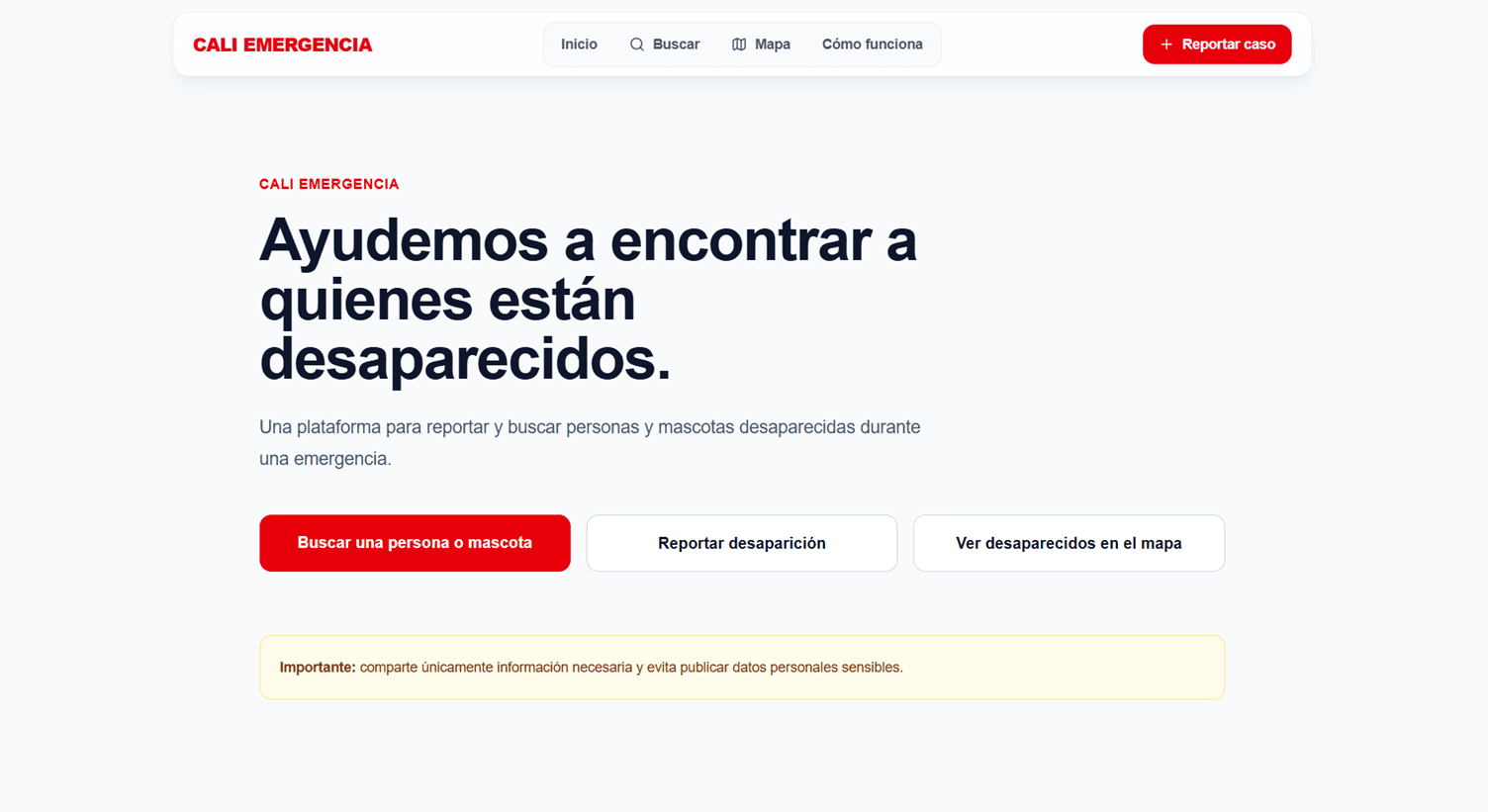 Cali Emergencia